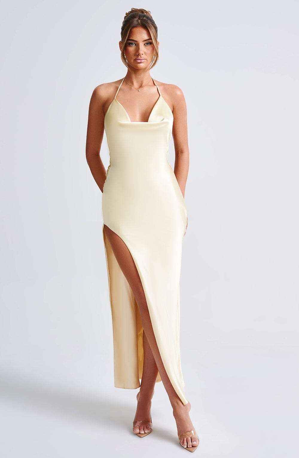 Kiandra Maxi Dress - Lemon Ryvelle