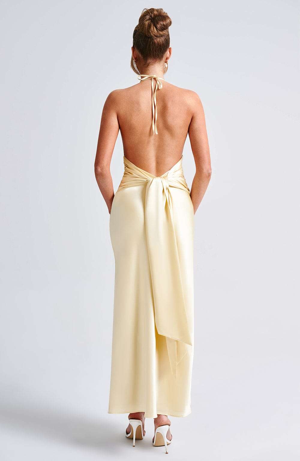 Kiandra Maxi Dress - Lemon Ryvelle
