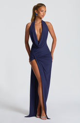 Kingsley Maxi Dress - Navy Ryvelle