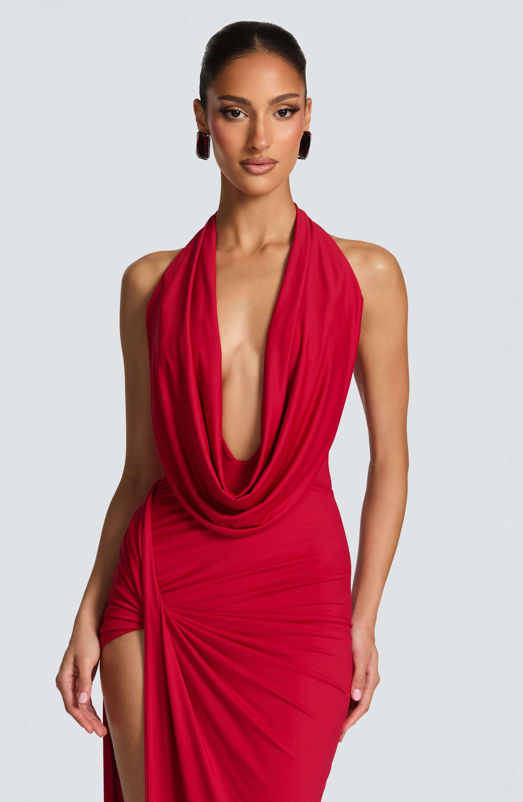 Kingsley Maxi Dress - Red Ryvelle