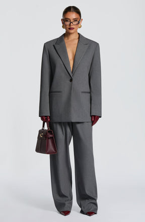 Kirsty Pants - Grey Marl Ryvelle