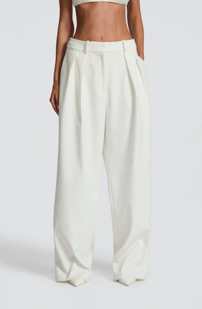 Kirsty Pants - Ivory Ryvelle