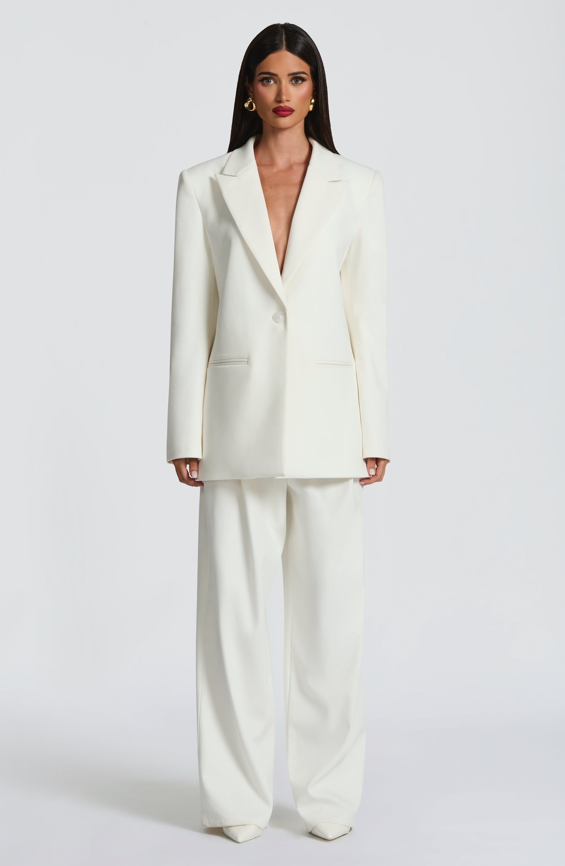Kirsty Pants - Ivory Ryvelle