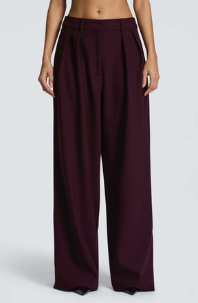 Kirsty Pants - Plum Ryvelle
