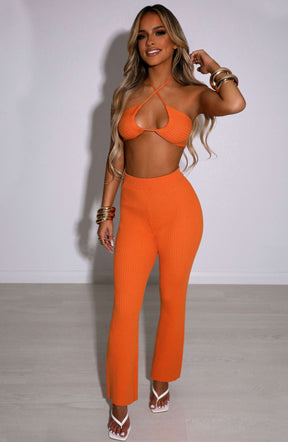 Kyana Pants - Orange Ryvelle