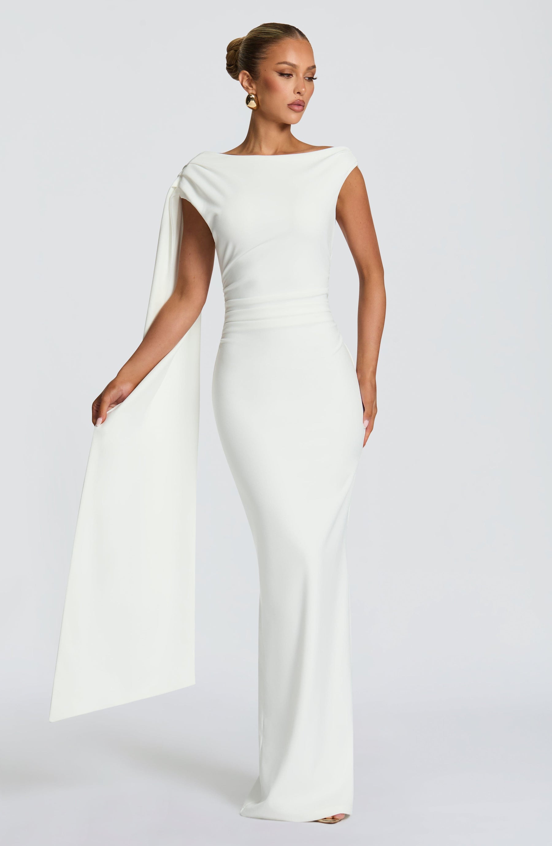 Kylie Maxi Dress - Ivory Ryvelle