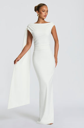 Kylie Maxi Dress - Ivory Ryvelle