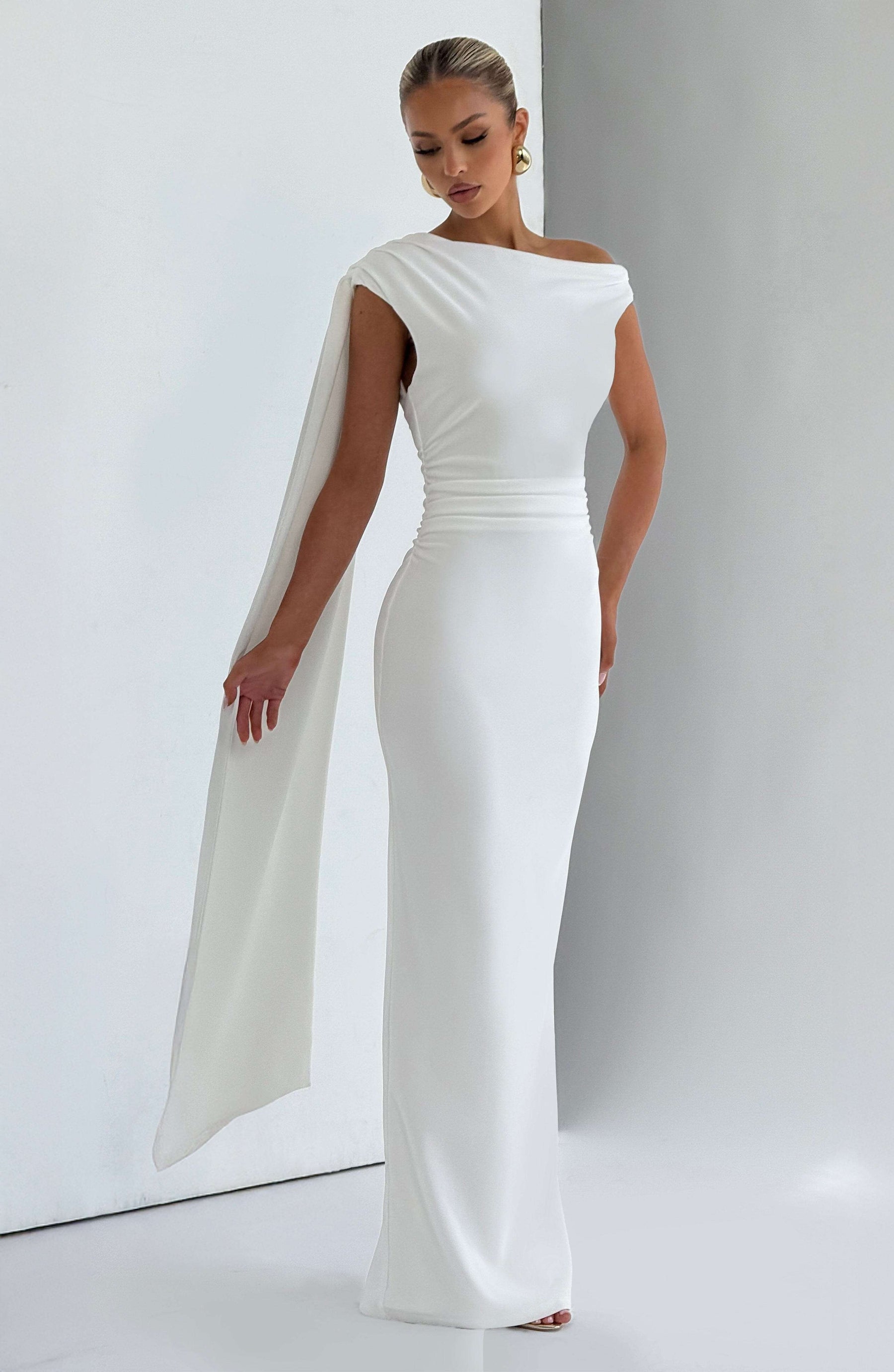 Kylie Maxi Dress - Ivory Ryvelle
