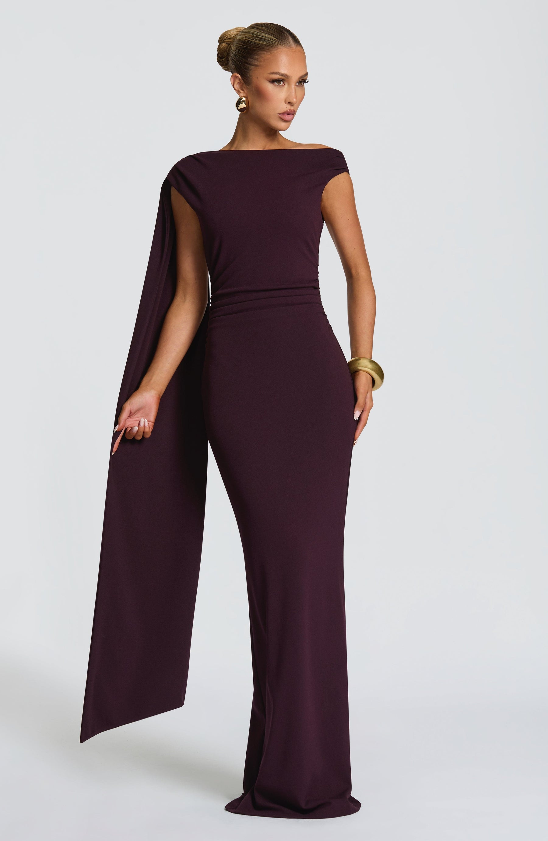 Kylie Maxi Dress - Plum Ryvelle