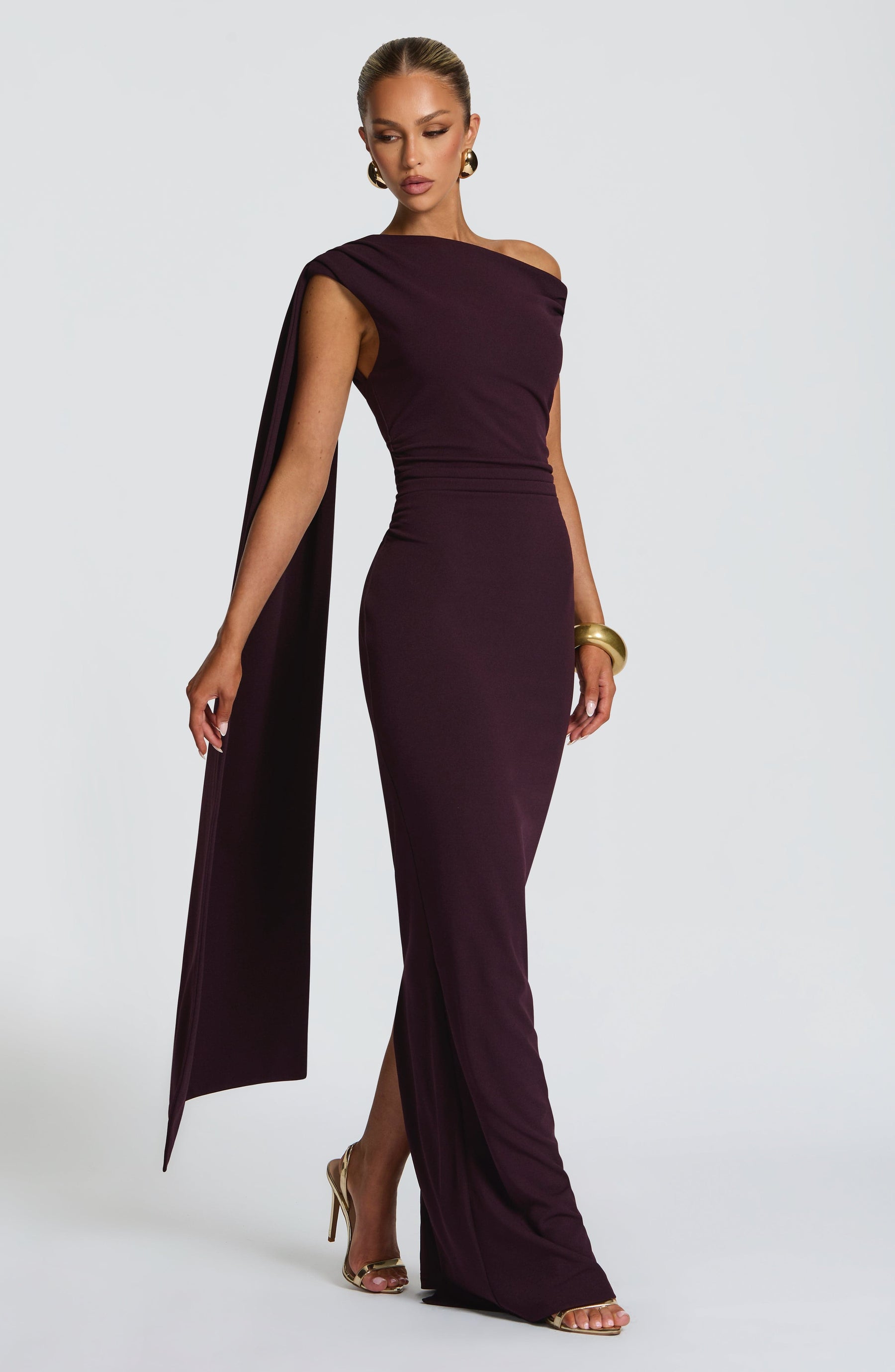 Kylie Maxi Dress - Plum Ryvelle
