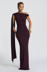 Kylie Maxi Dress - Plum Ryvelle