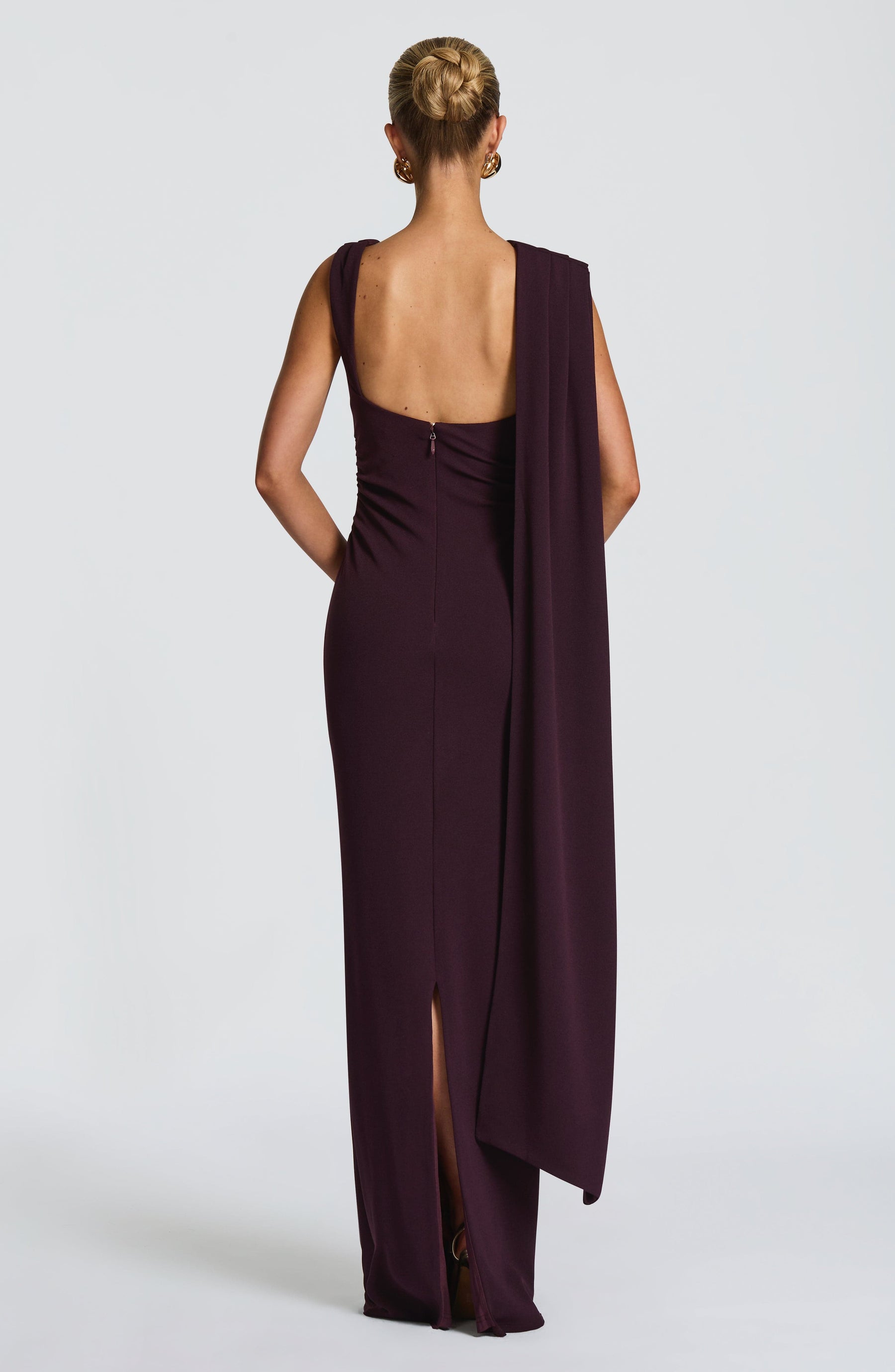 Kylie Maxi Dress - Plum Ryvelle