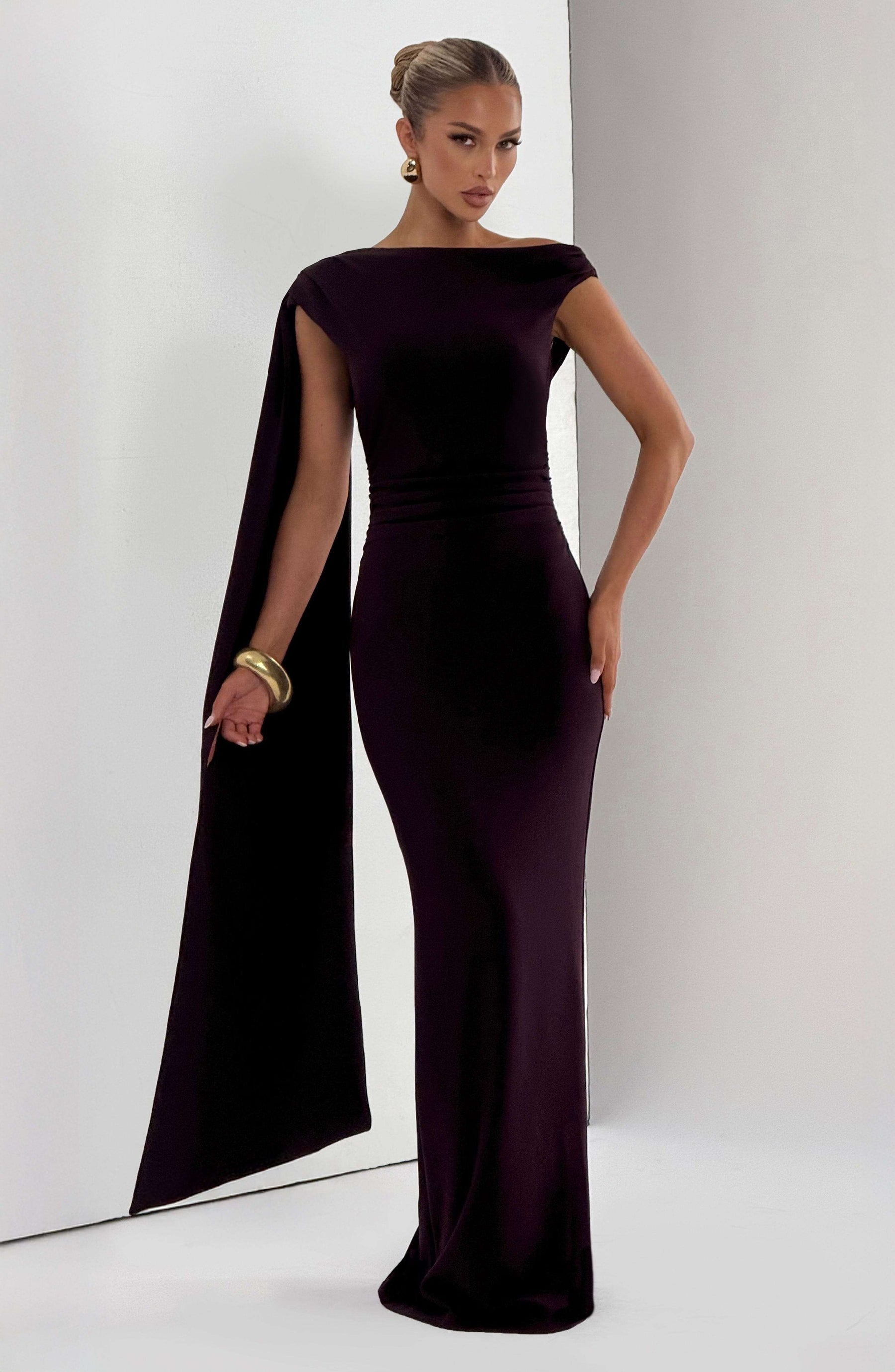 Kylie Maxi Dress - Plum Ryvelle