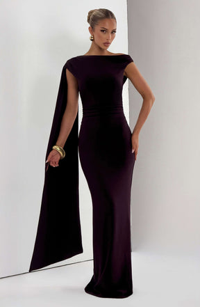 Kylie Maxi Dress - Plum Ryvelle