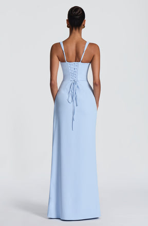 Laleh Maxi Dress - Glacier Blue Ryvelle