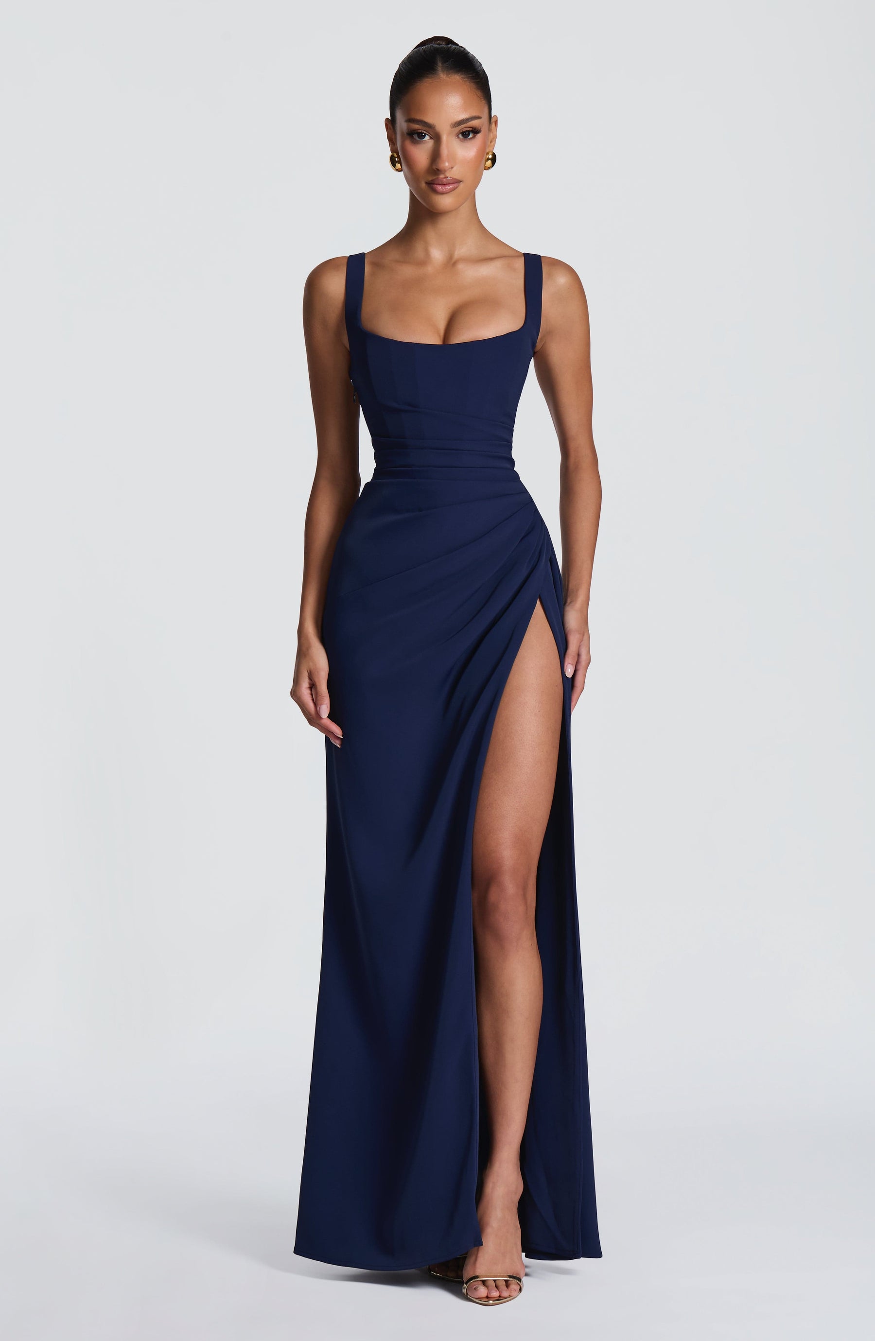 Laleh Maxi Dress - Navy Ryvelle