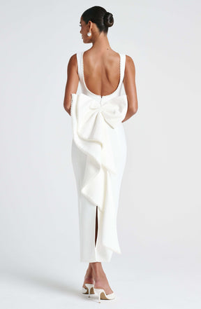 Lana Midaxi Dress - Ivory Ryvelle