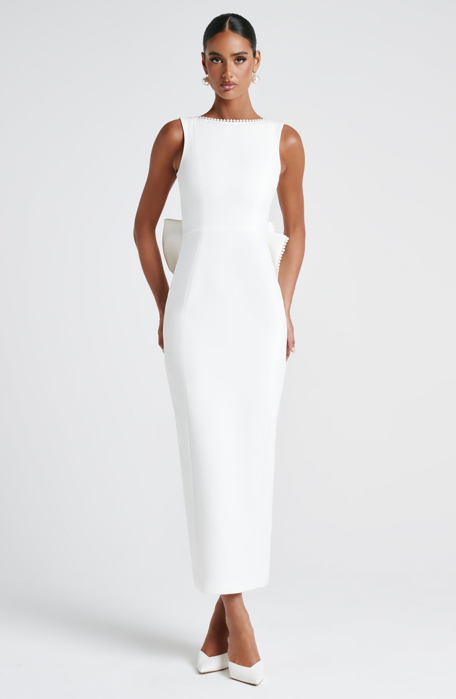 Lana Midaxi Dress - Ivory Ryvelle
