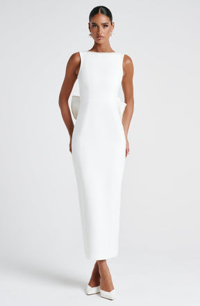 Lana Midaxi Dress - Ivory Ryvelle
