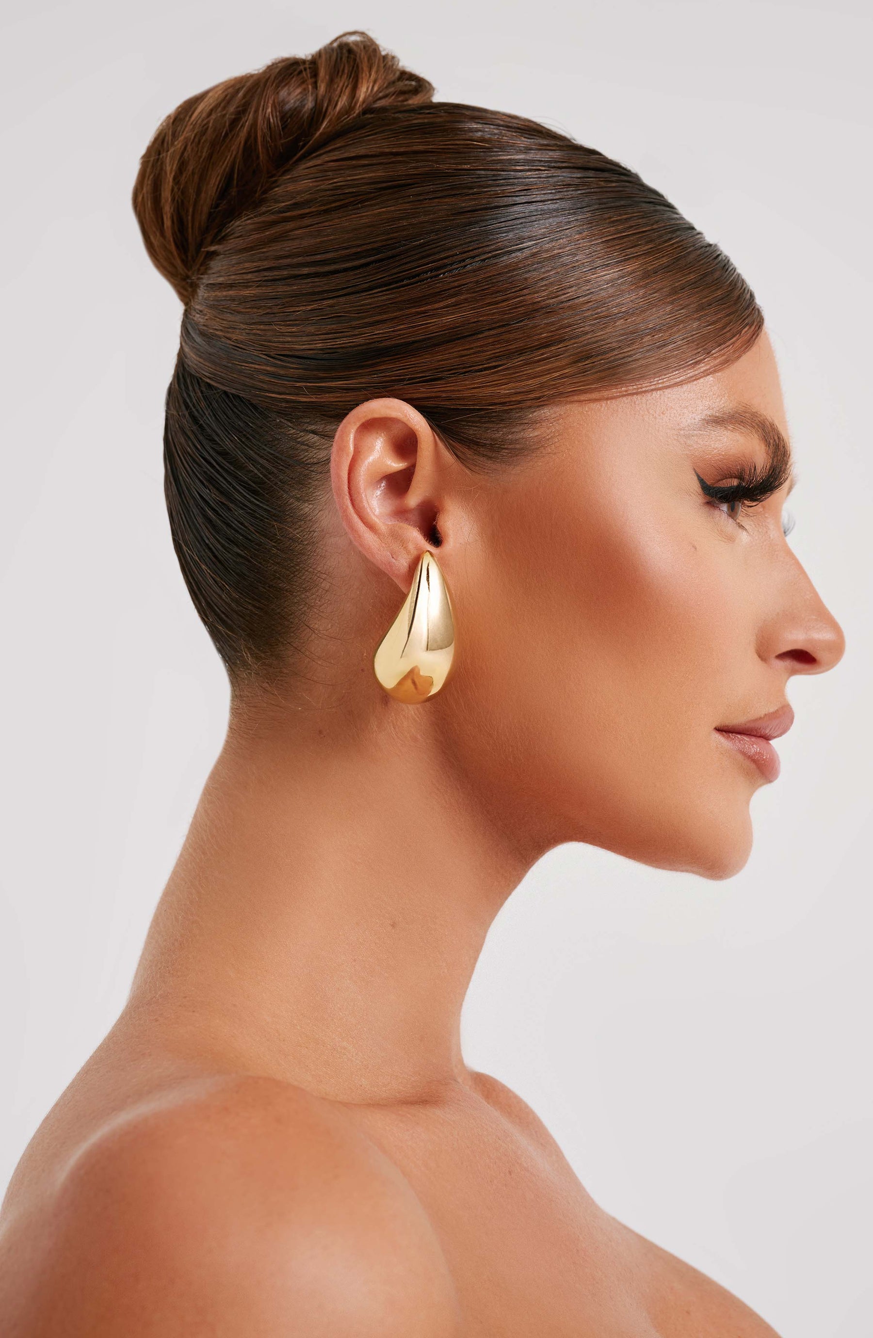 Large Fayth Earrings - Gold Ryvelle
