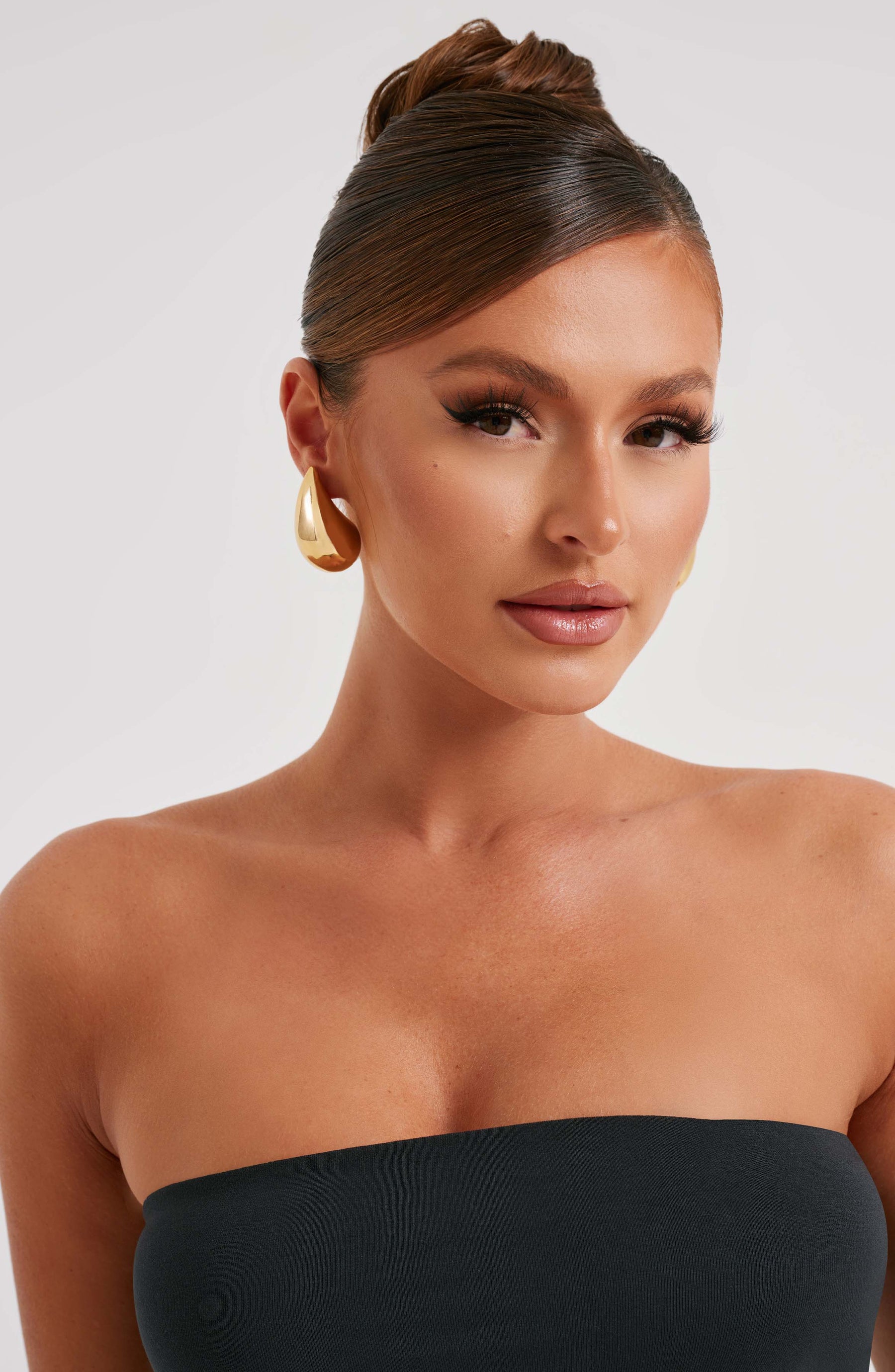 Large Fayth Earrings - Gold Ryvelle