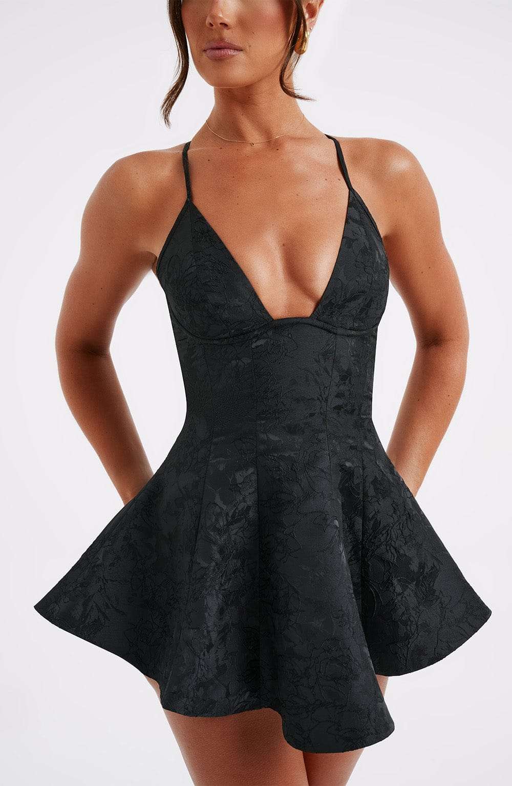 Leila Playsuit - Black Ryvelle
