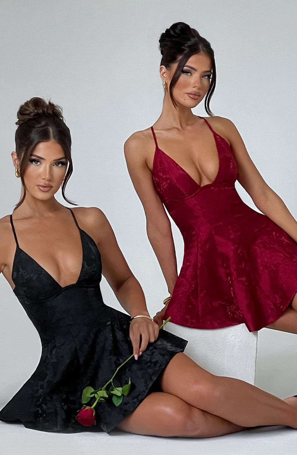 Leila Playsuit - Black Ryvelle