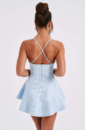 Leila Playsuit - Blue Ryvelle