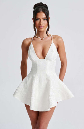 Leila Playsuit - Ivory Ryvelle