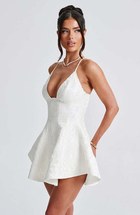 Leila Playsuit - Ivory Ryvelle