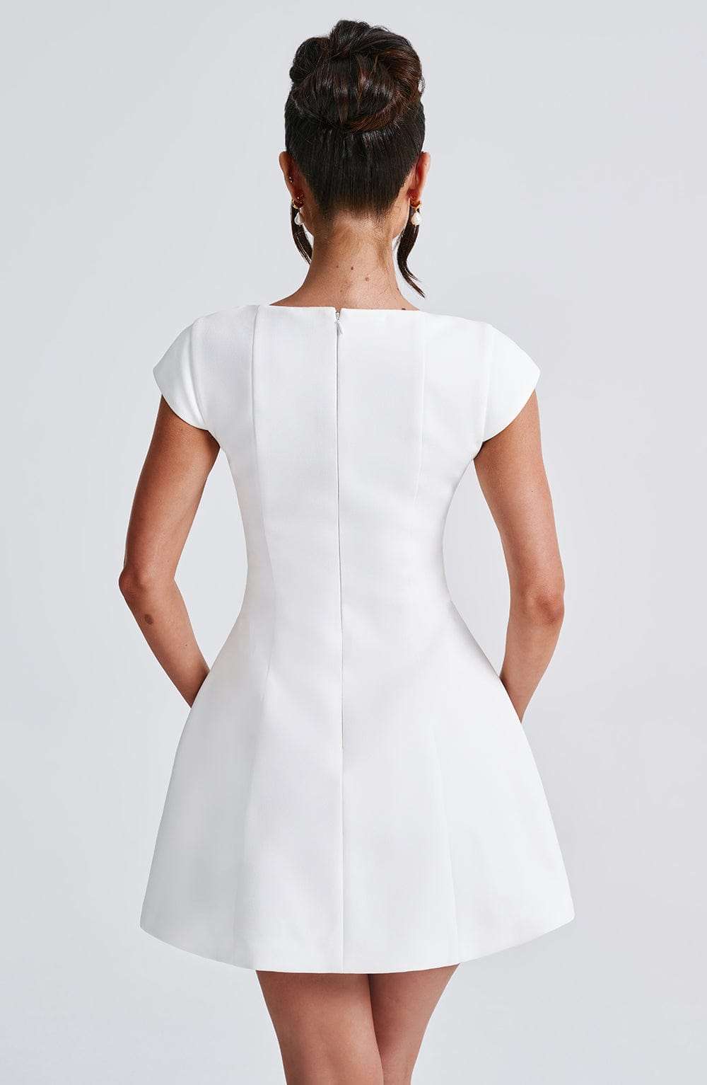 Lena Mini Dress - Ivory Ryvelle