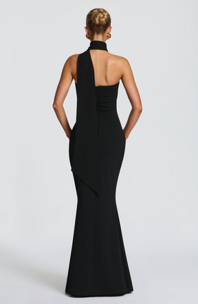 Leura Maxi Dress - Black Ryvelle