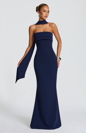 Leura Maxi Dress - Navy Ryvelle