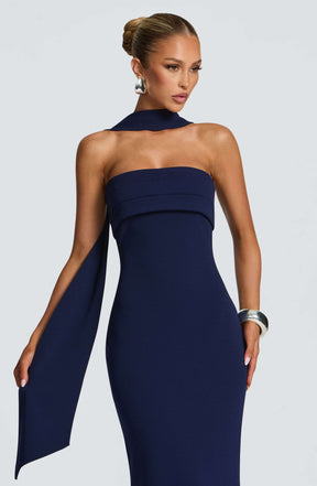 Leura Maxi Dress - Navy Ryvelle