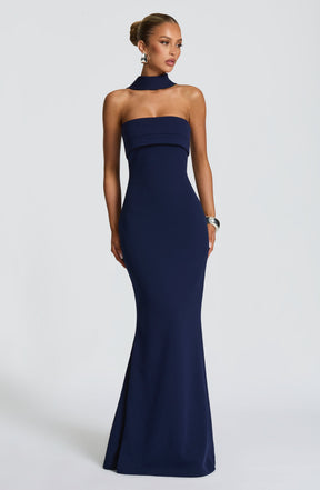 Leura Maxi Dress - Navy Ryvelle