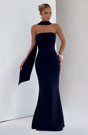 Leura Maxi Dress - Navy Ryvelle