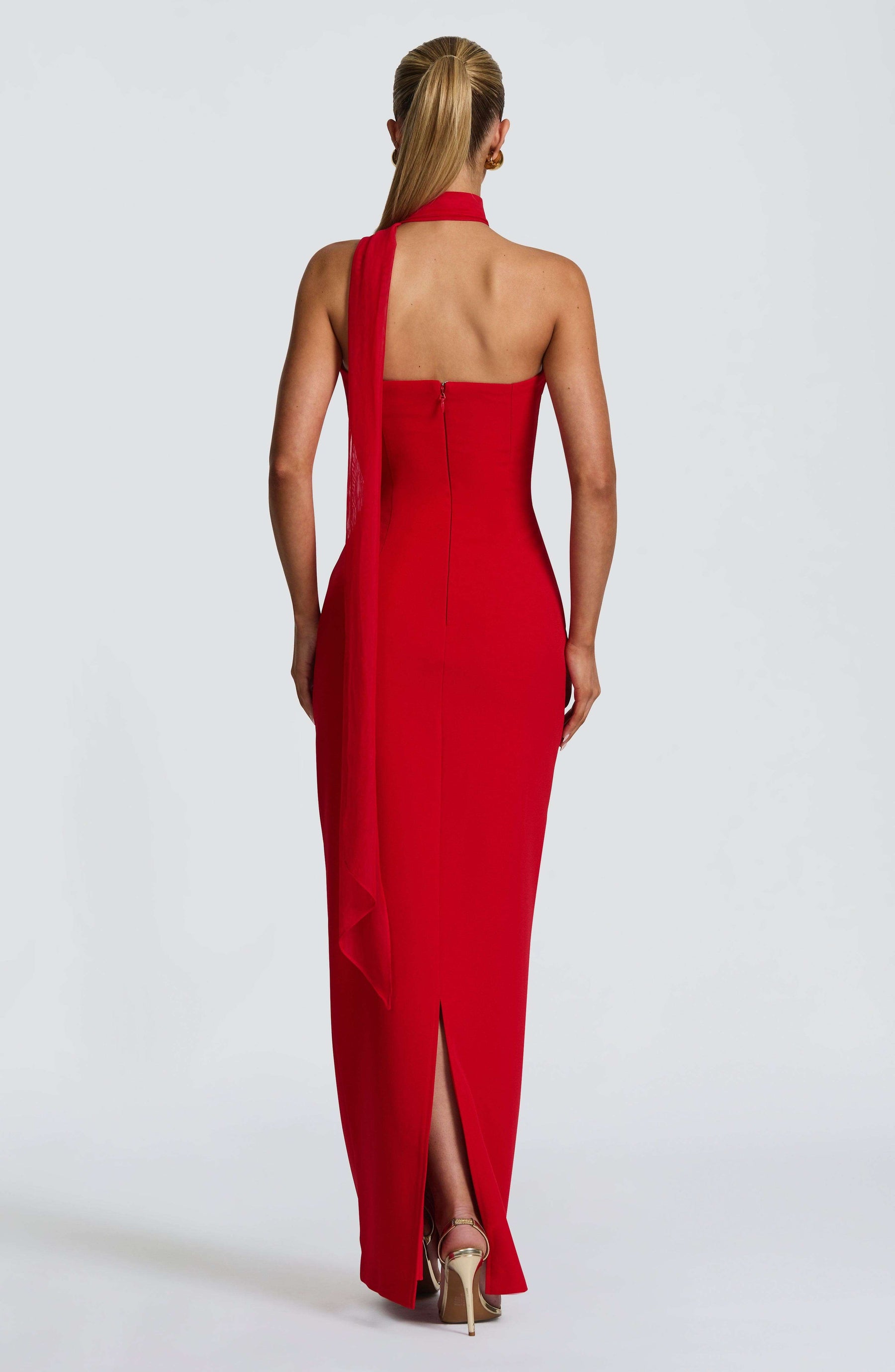 Lindsey Maxi Dress - Red Ryvelle