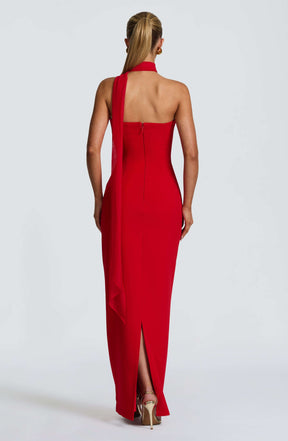 Lindsey Maxi Dress - Red Ryvelle