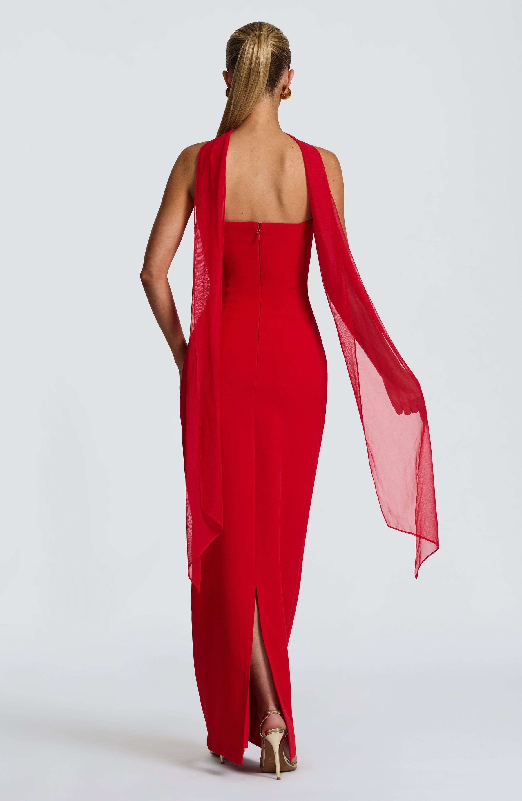 Lindsey Maxi Dress - Red Ryvelle