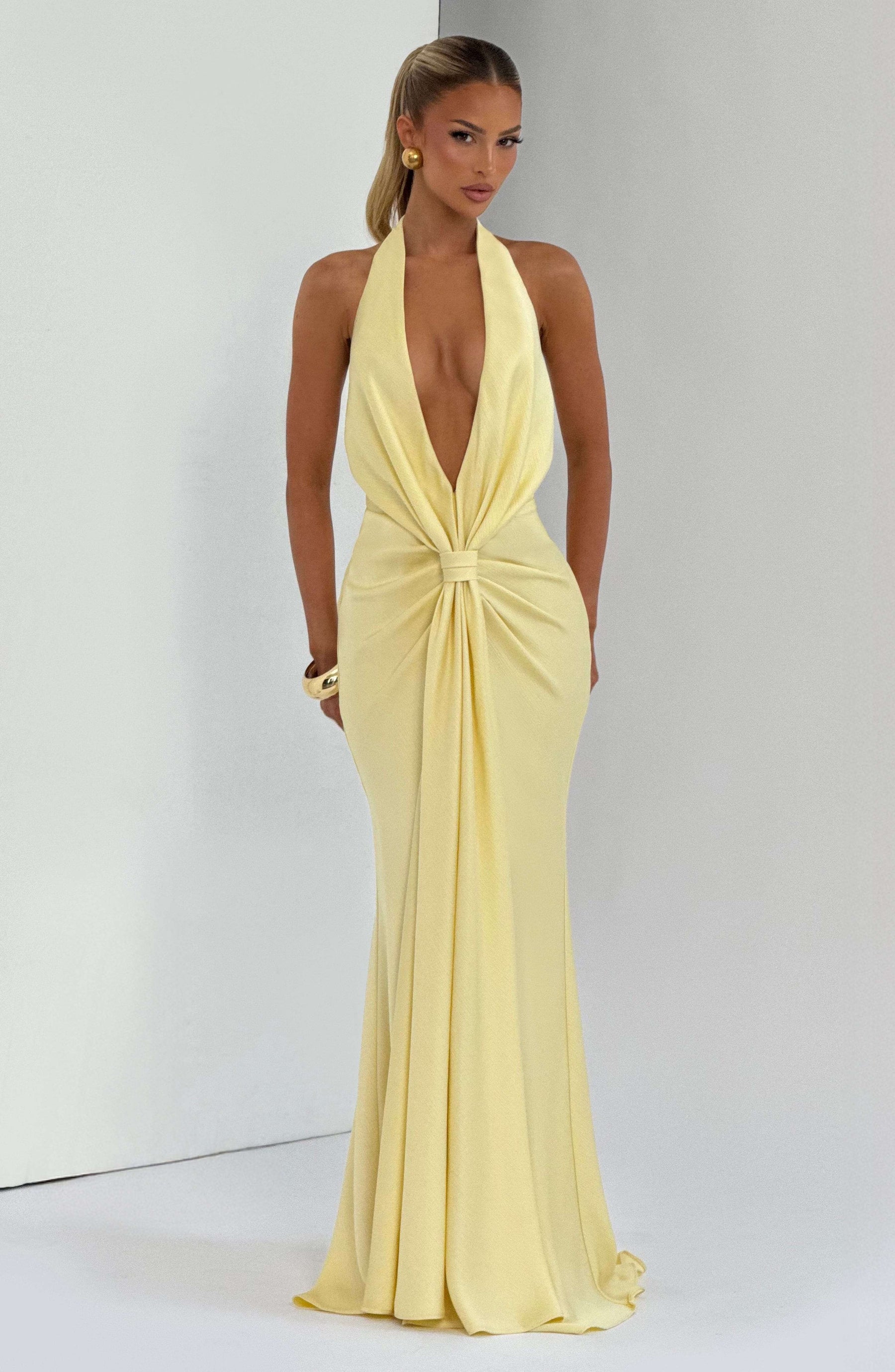 Linette Gown - Lemon Ryvelle