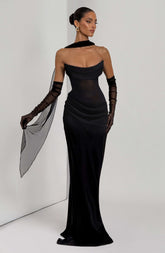 Liora Maxi Dress - Black Ryvelle