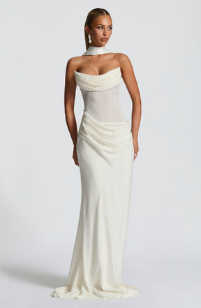 Liora Maxi Dress - Ivory Ryvelle