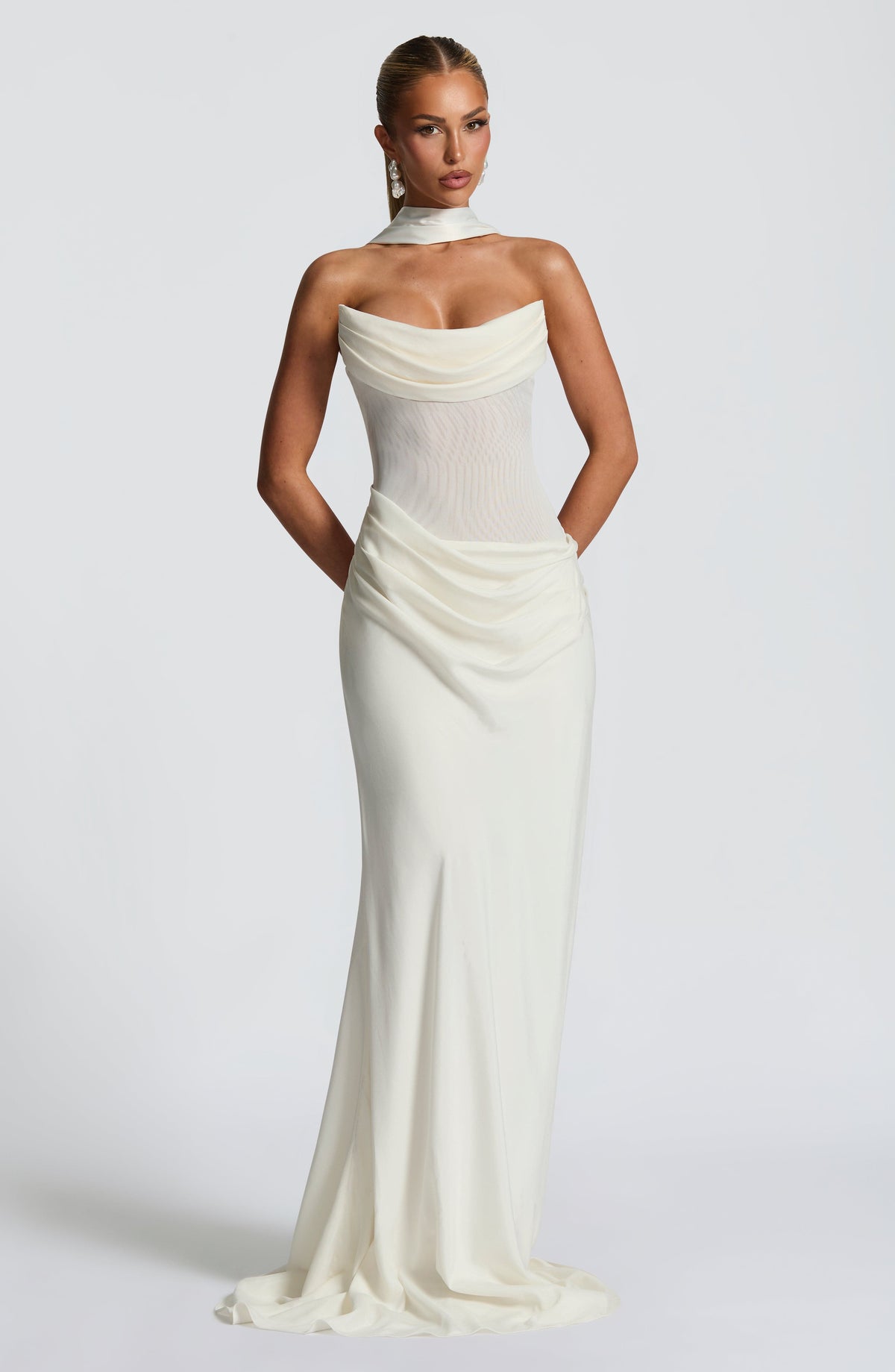 Liora Maxi Dress - Ivory Ryvelle