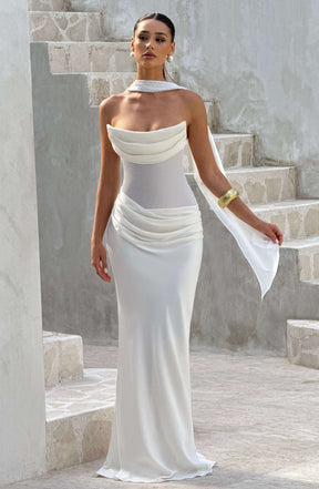 Liora Maxi Dress - Ivory Ryvelle