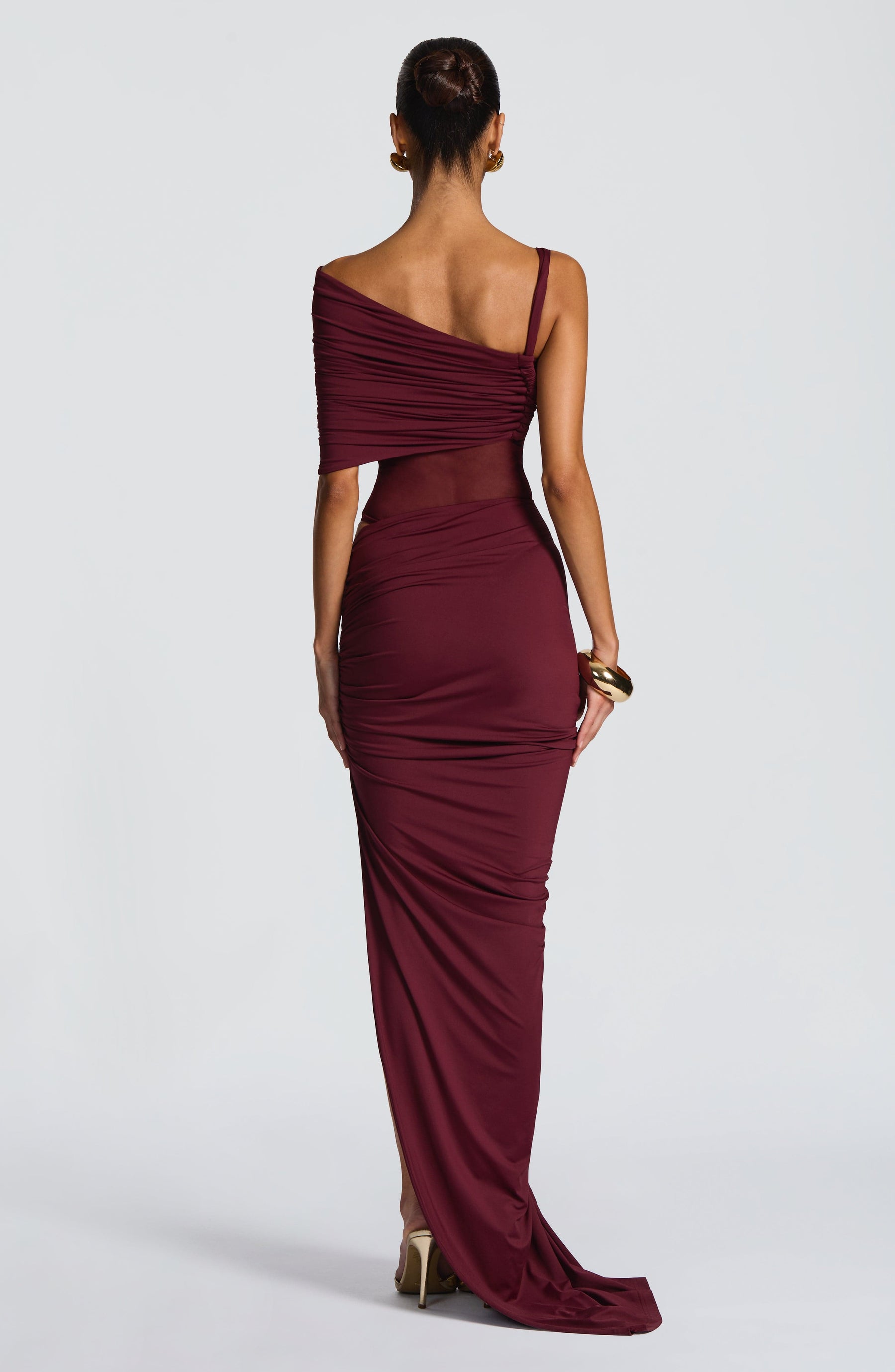 Lisette Bodysuit - Cherry Lacquer Ryvelle