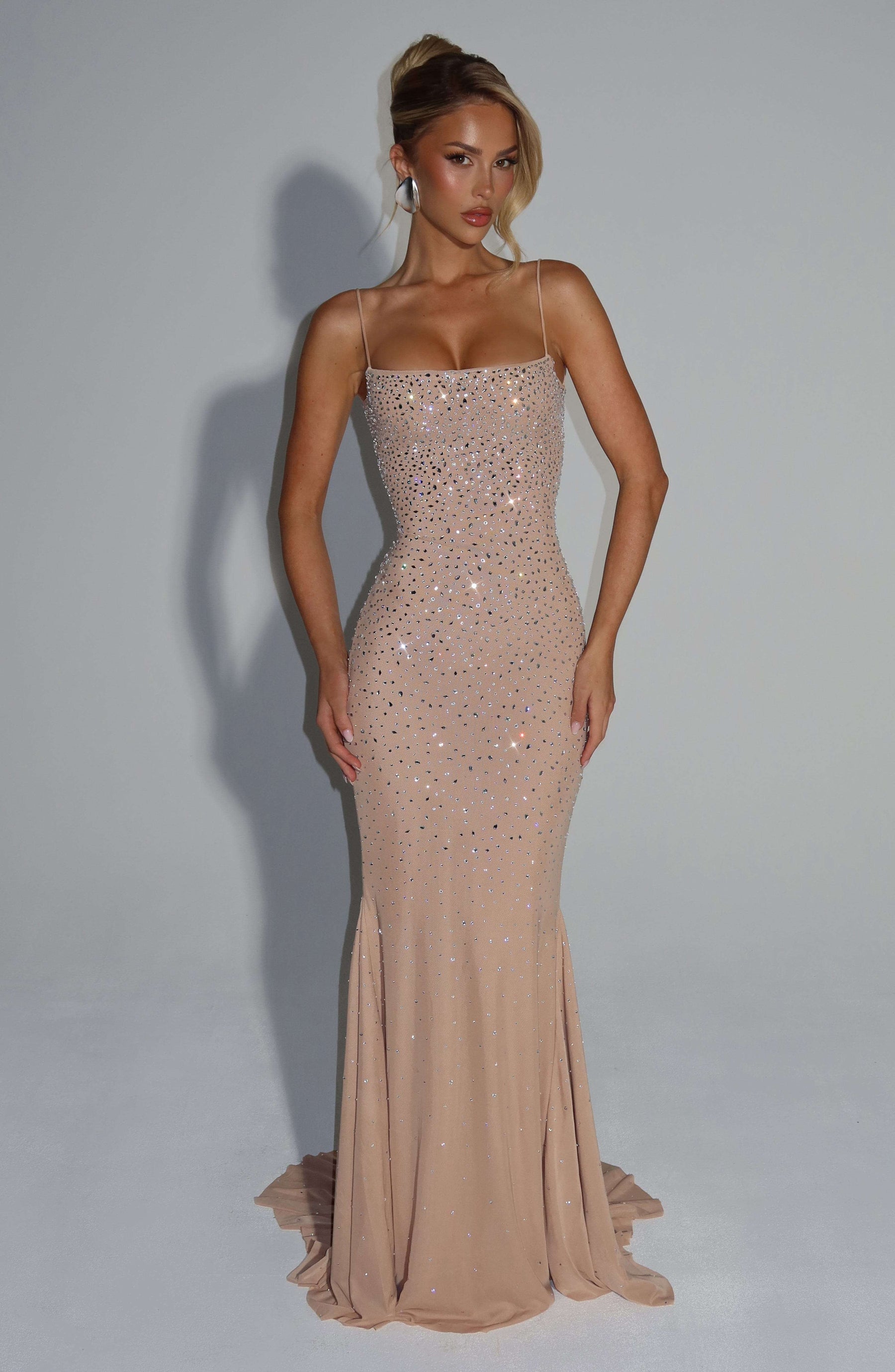 Lorelei Gown - Nude Ryvelle