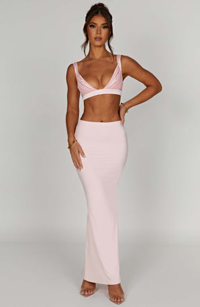 Loren Top - Blush Ryvelle