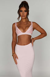 Loren Top - Blush Ryvelle