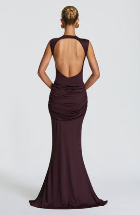 Lorenza Maxi Dress - Plum Ryvelle