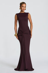 Lorenza Maxi Dress - Plum Ryvelle